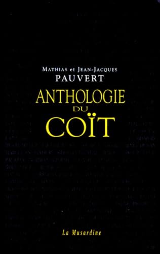 Cover of Anthologie du coït