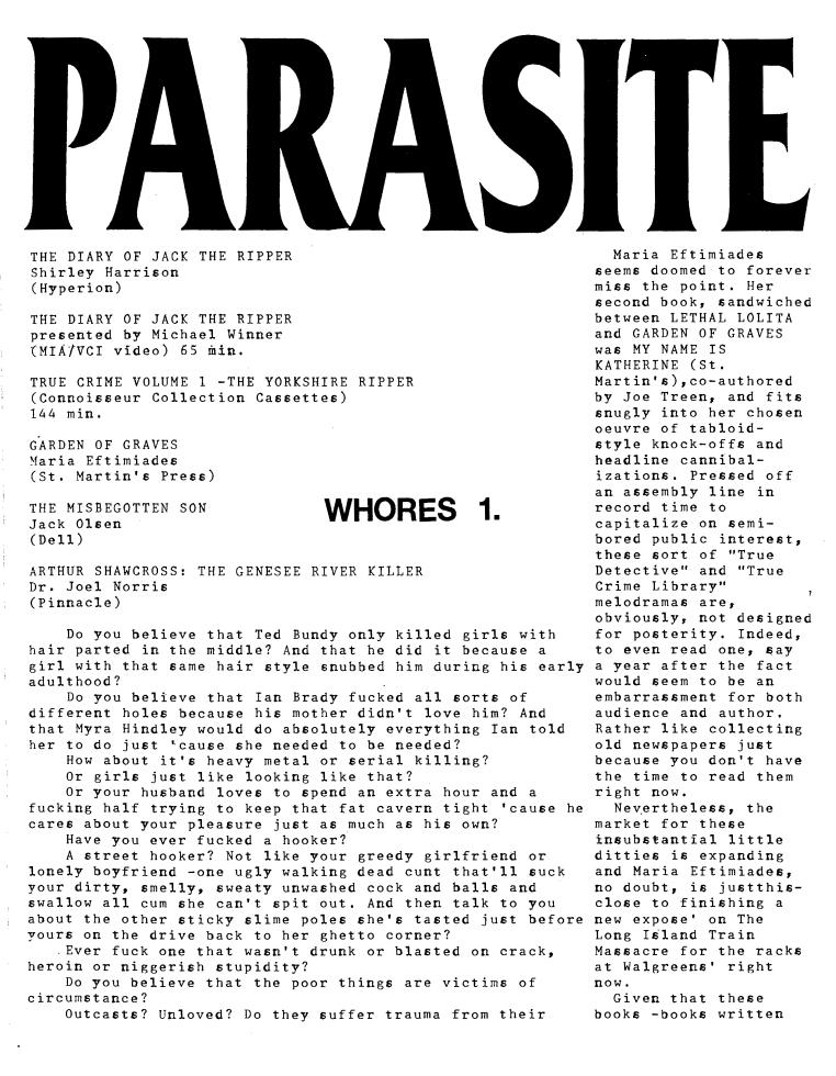 Cover of Parasite #1