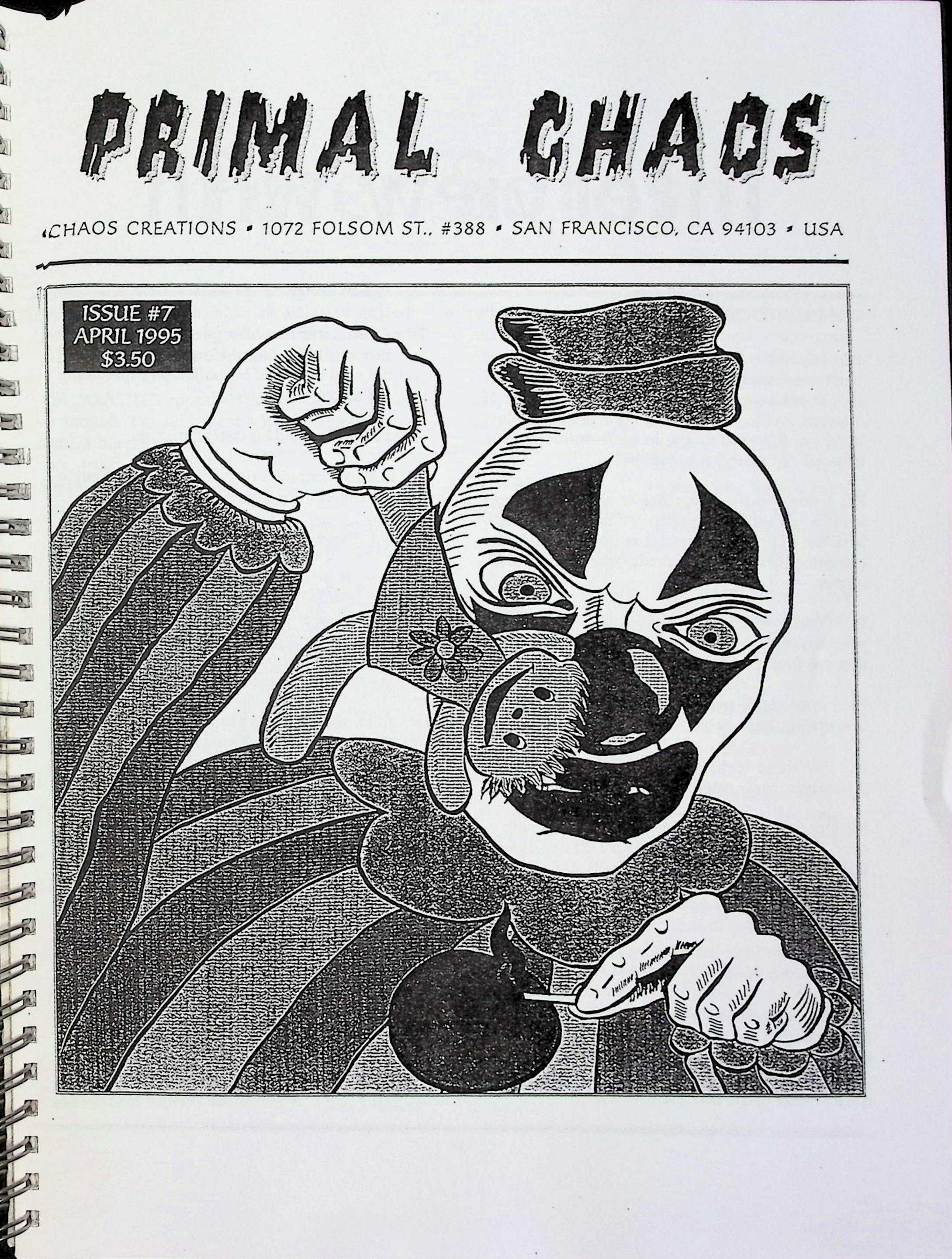 Cover of Primal Chaos #7