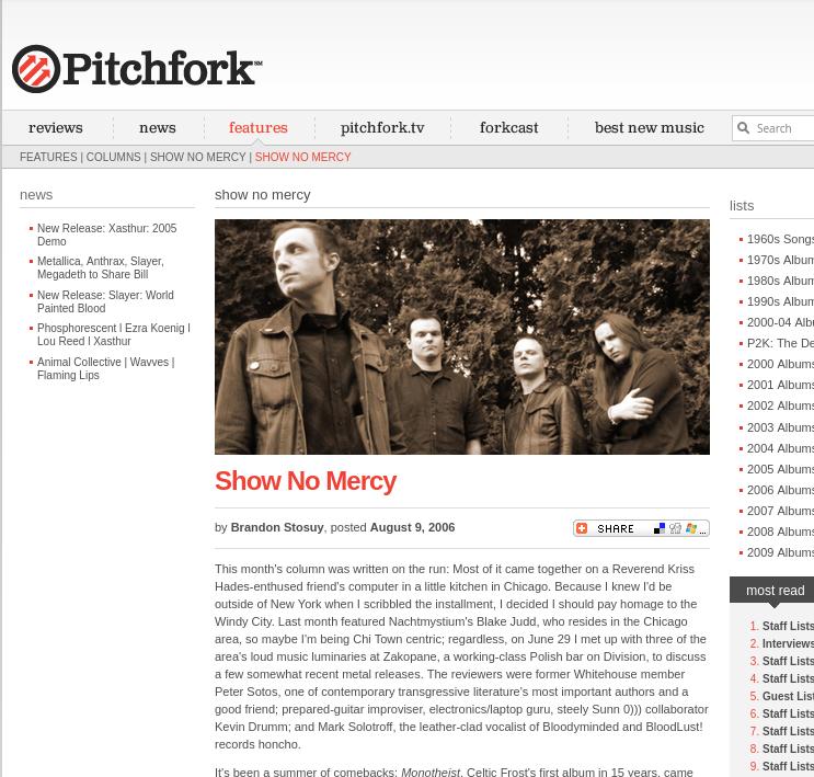 Screenshot of 'Show No Mercy'